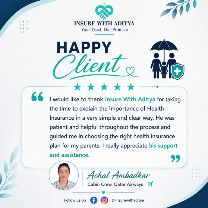 health insurance client testimonial